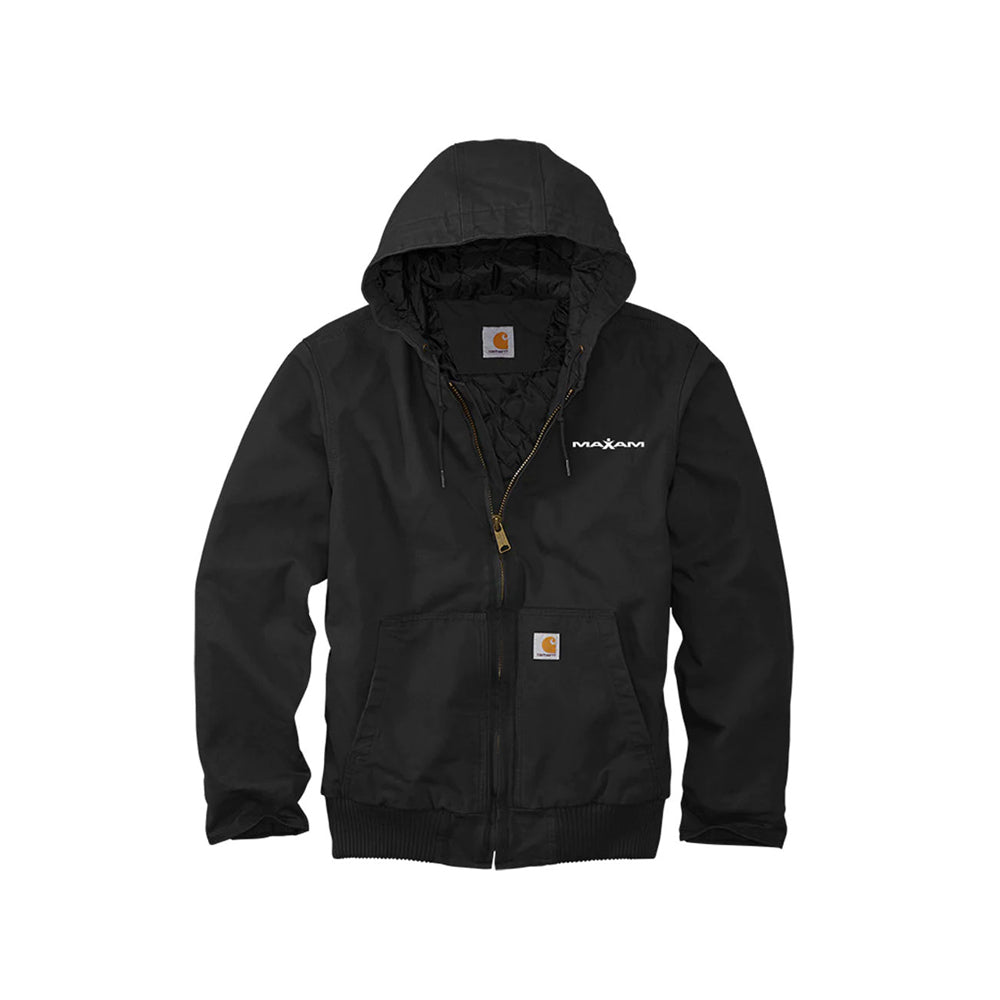 Carhartt Quilted-Flannel-Lined Duck Active Jac