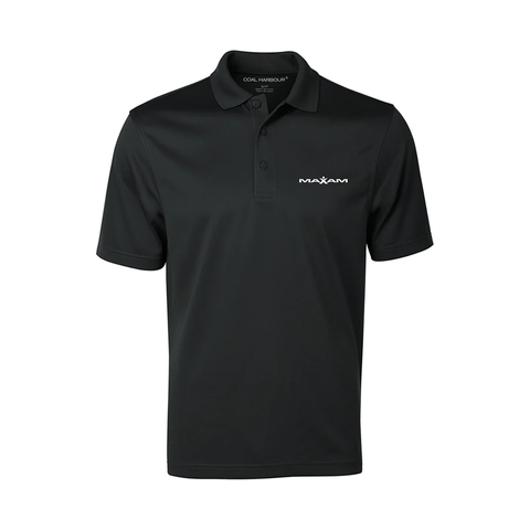 Coal Harbour Men's Golf Shirt - Black