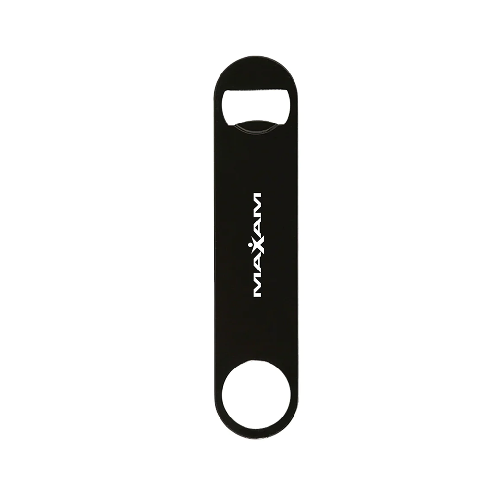 Paddle Style Powder Coated Steel Bottle Opener
